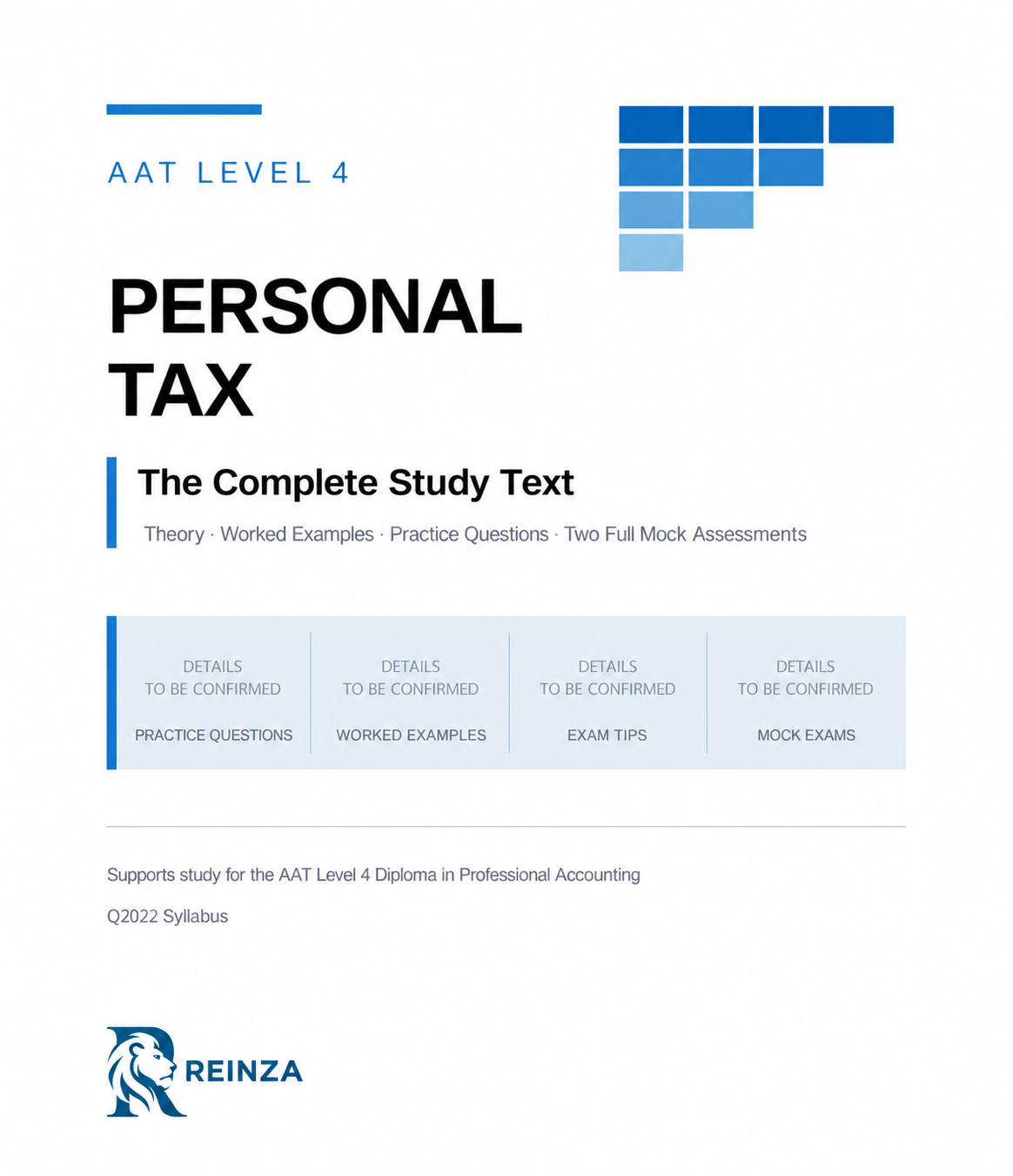 AAT Level 4 Personal Tax cover